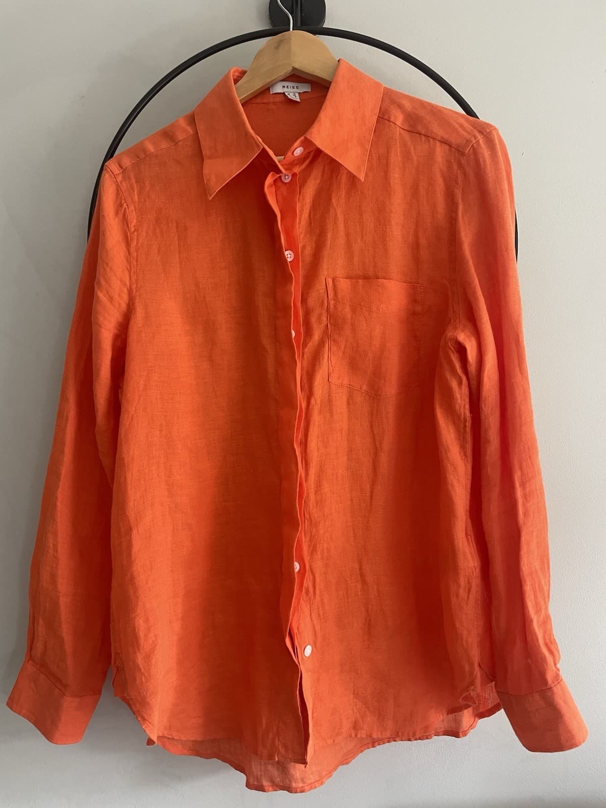 Reiss Linen Shirt Uk10