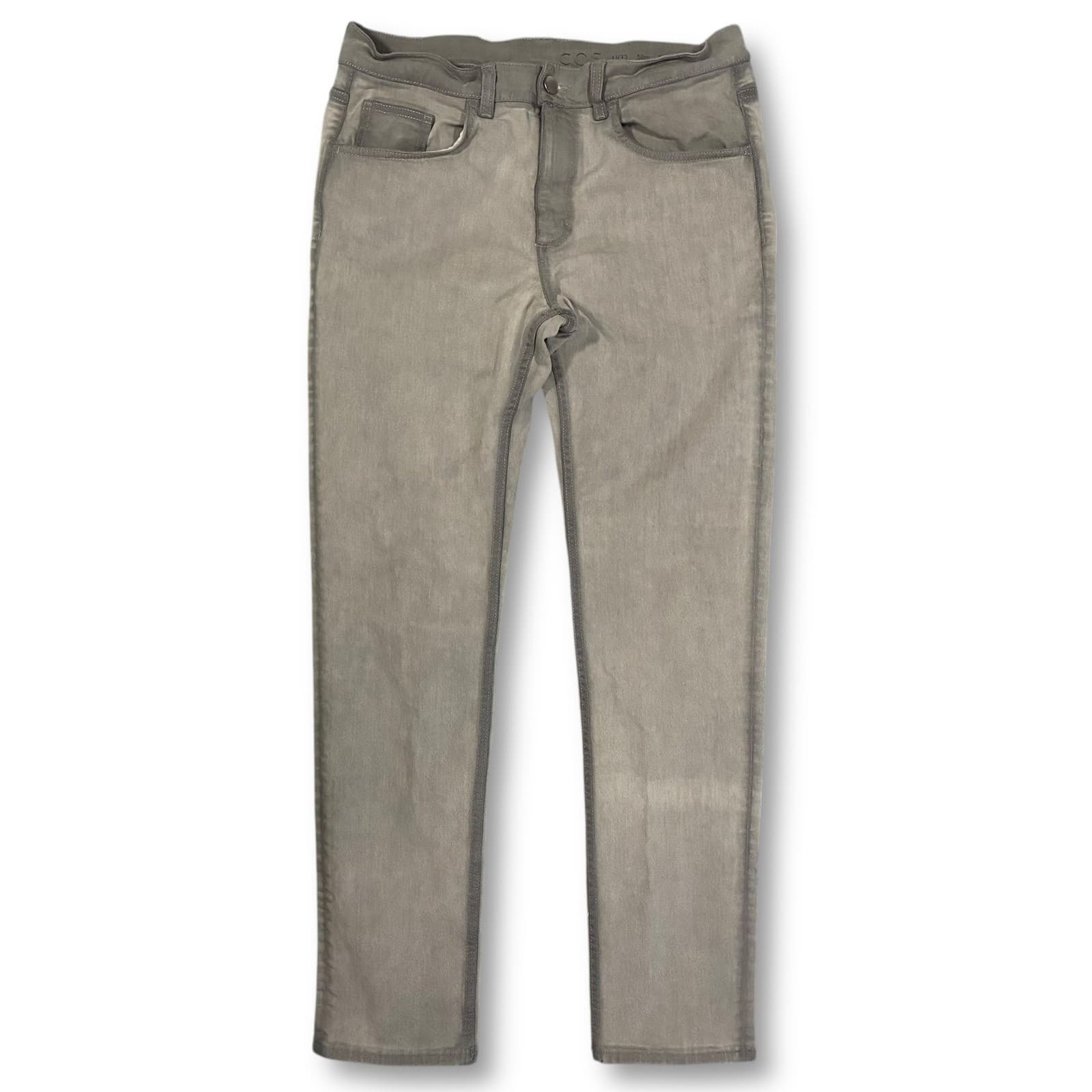 COS Slim Mid Rise Fit Men's Gray Wash Jeans Size 31x32